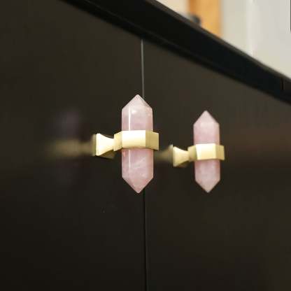 Goldenwarm Cabinet Handles Crystal Drawer Pulls Cabinet Handles and Dresser Knobs