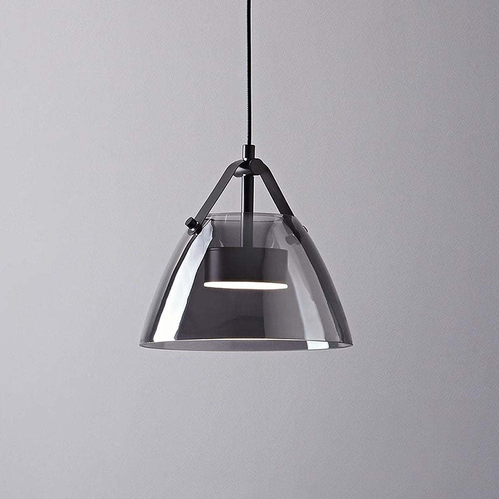 Nordic Black Glass LED Kitchen Island Pendant Light -Homdiy
