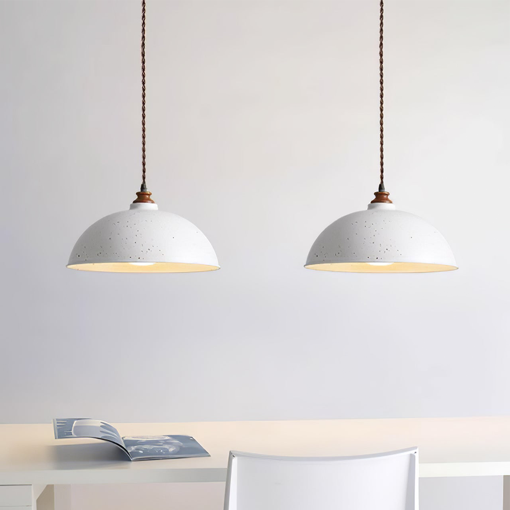 Creative Simple Semi Ball Pendant Light -Homdiy