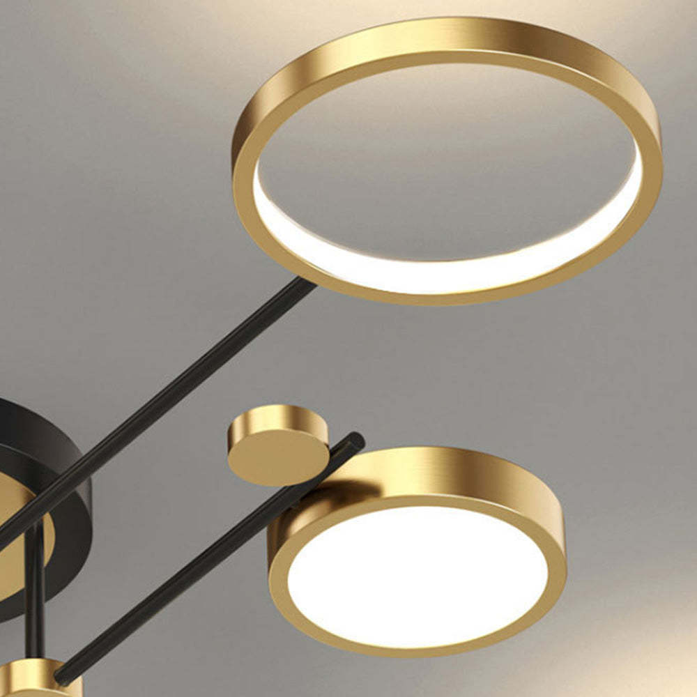 Modern Luxurious Metal LED Living Room Ceiling Light   SKU 未定