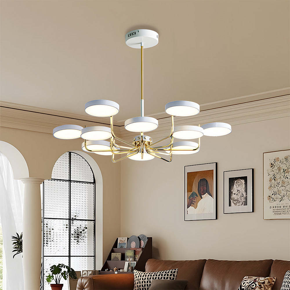 Nordic Iron LED Ceiling Light for Living Room