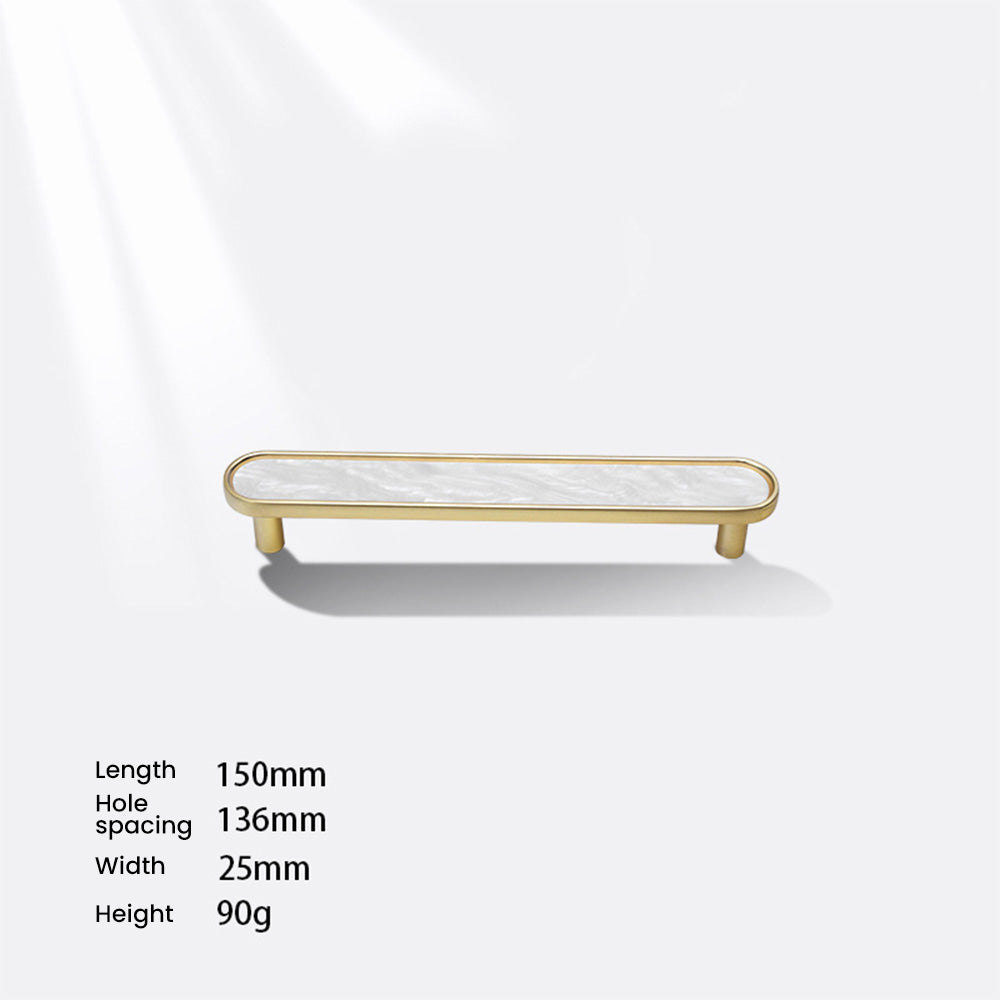 Luxury Natural Shell Cabinet Handles