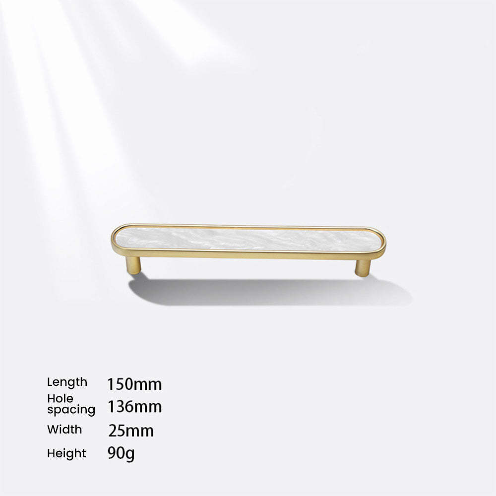 Luxury Natural Shell Cabinet Handles