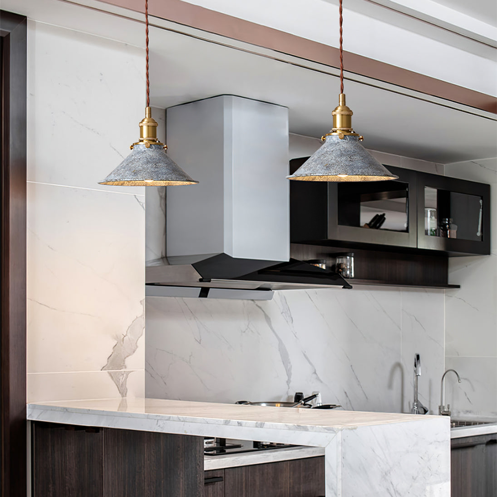 Simple Metal Fanale Pendant Light -Homdiy