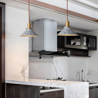 Simple Metal Fanale Pendant Light -Homdiy