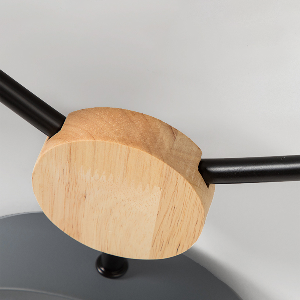 Modern Branch Multi-Head Iron LED Ceiling Light for Bedroom