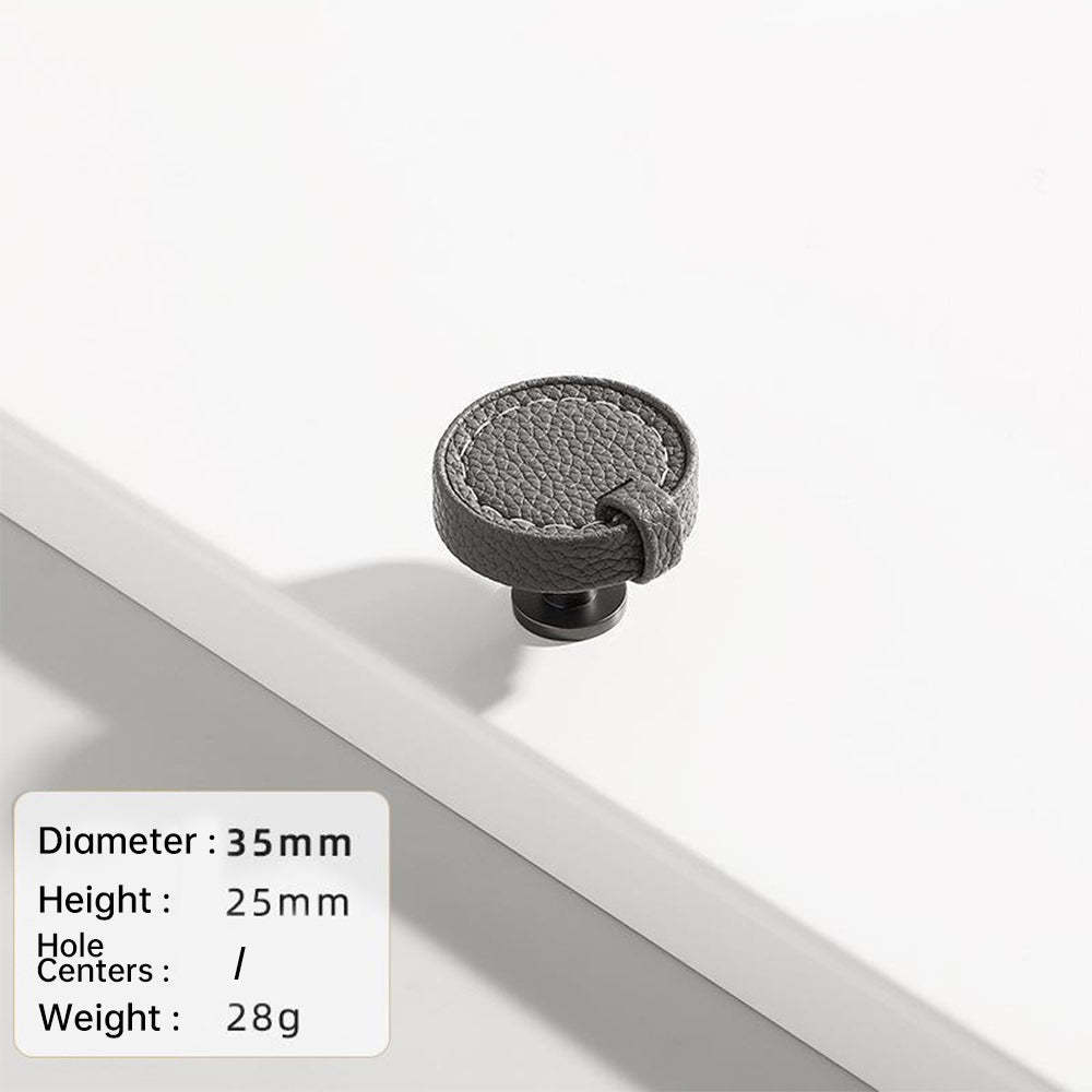 Modern Leather Kitchen Cabinet Handles -Homdiy