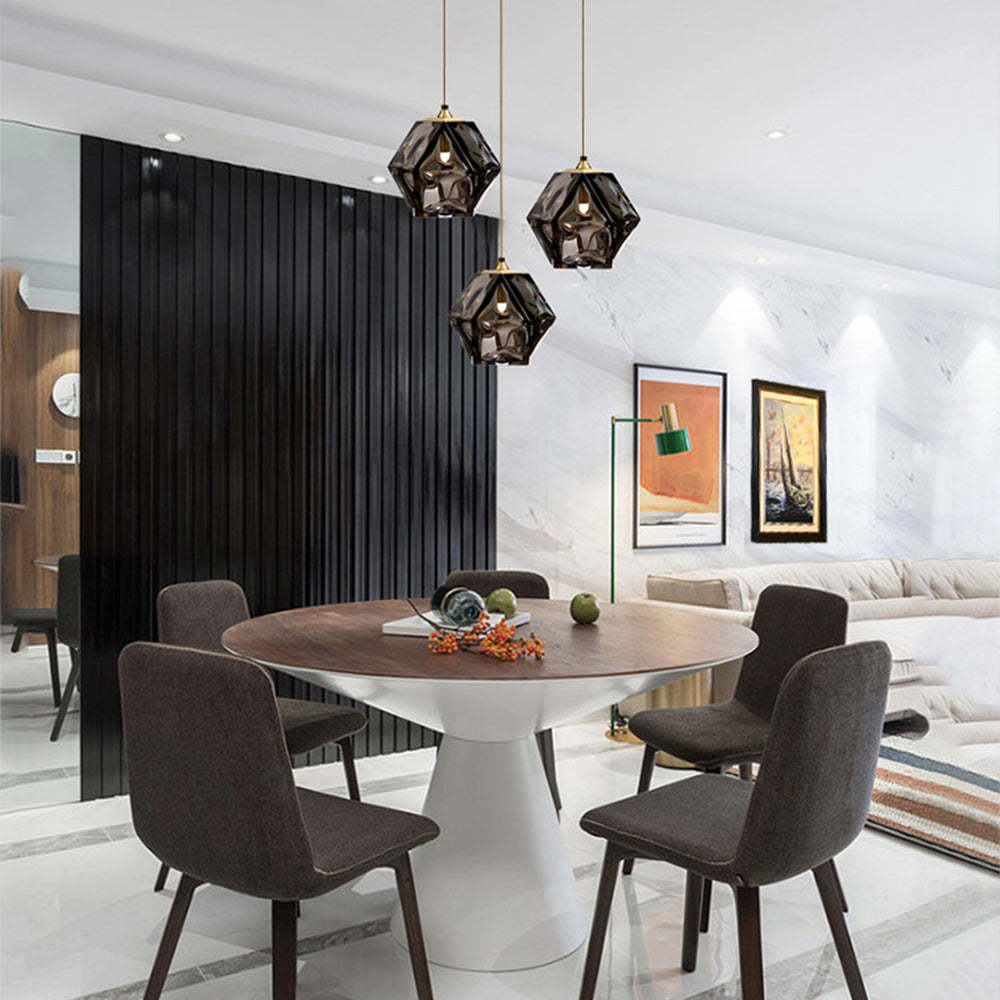 Creative Glass Pendant Lighting Postmodern Dining Room Pendant Light -Homdiy