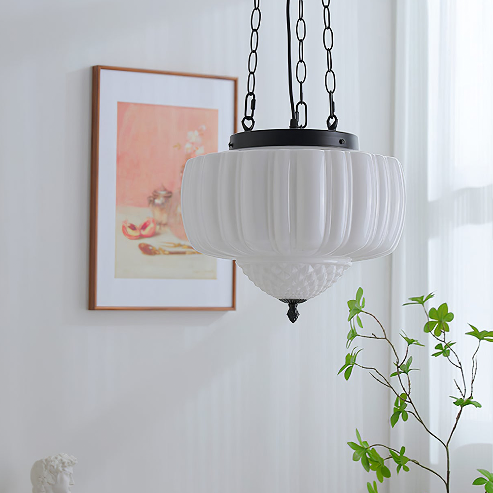 Modern White Minimalists Pendant Light -Homdiy