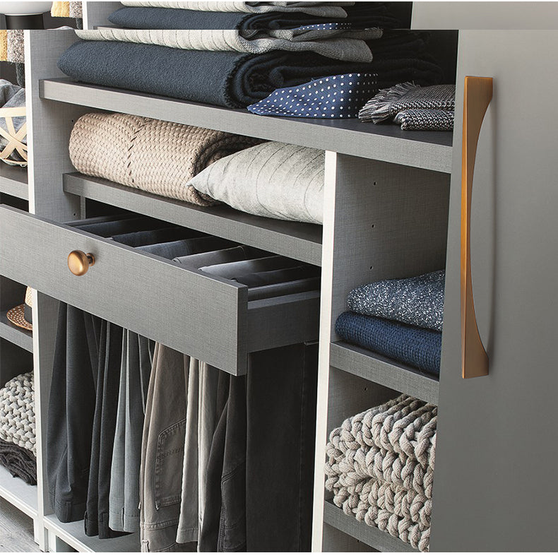 Arch Aluminum Alloy Drawer Pulls for Kitchen