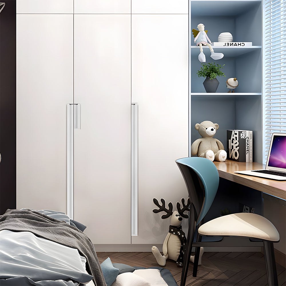 Contemporary Aluminum Alloy Finger Edge Pulls