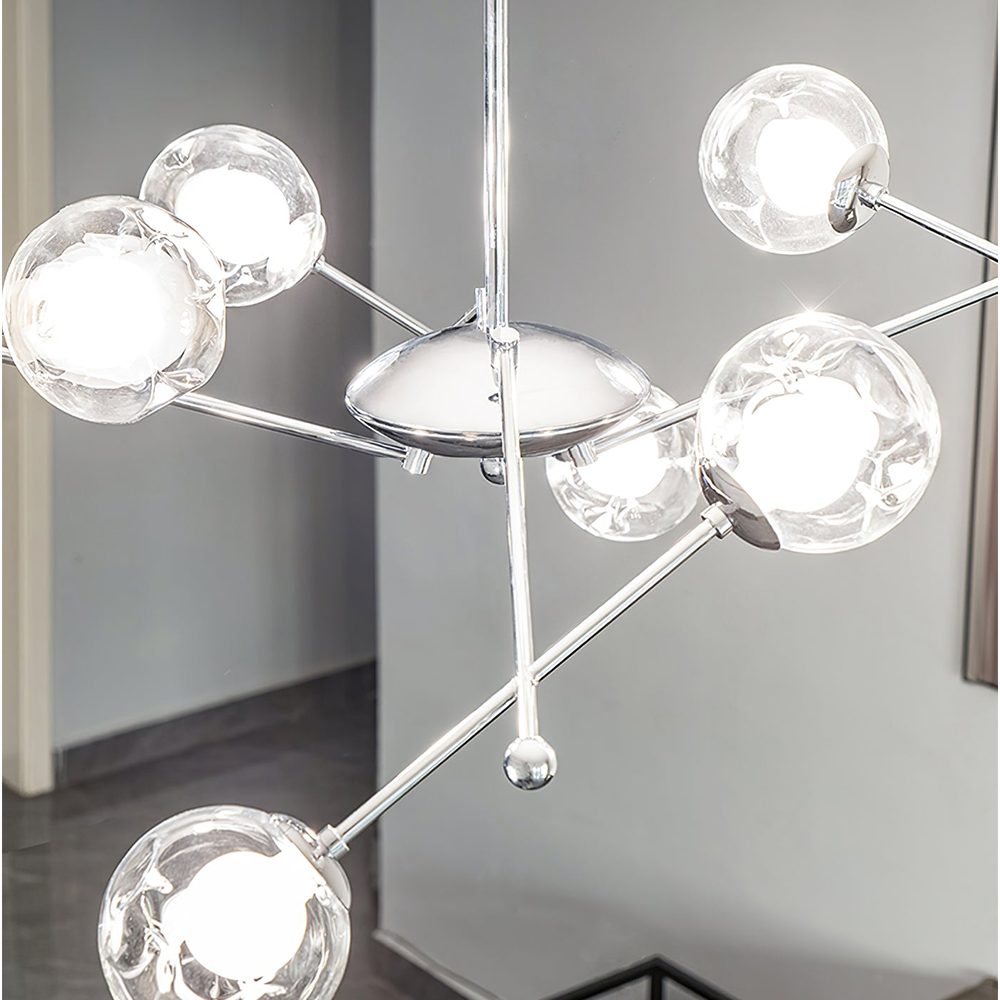 Nordic Bauhaus Sputnik Chandelier -Homdiy