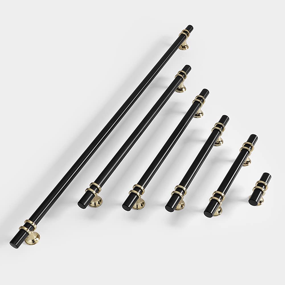 Black Zinc Alloy Drawer Pulls -Homdiy