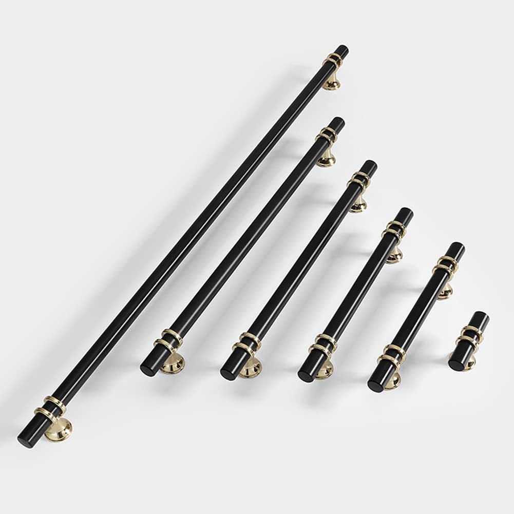 Black Zinc Alloy Drawer Pulls -Homdiy