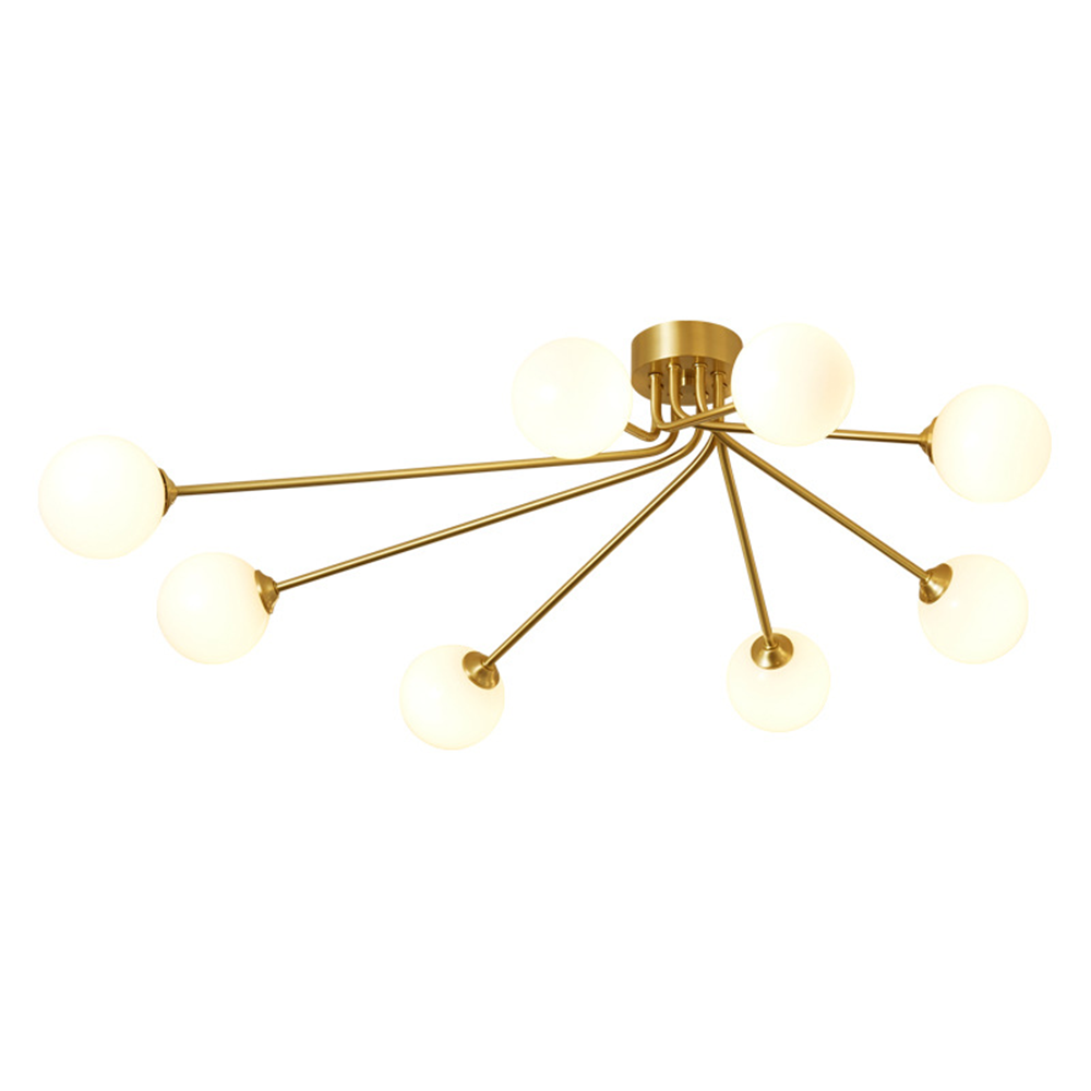 Luxury Personalized Creative Gold Metal Ceiling Lamp -Homdiy