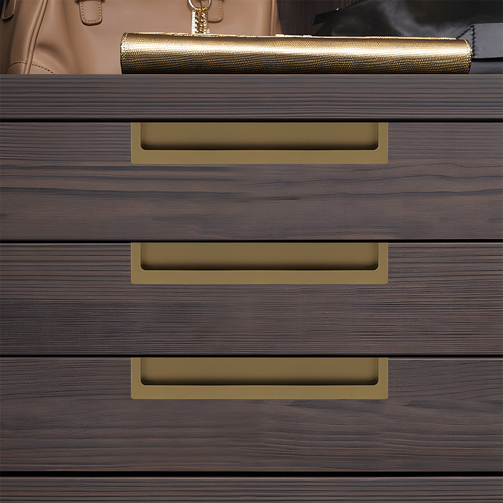 Modern Slotting Sliding Concealed Cabinet Handles