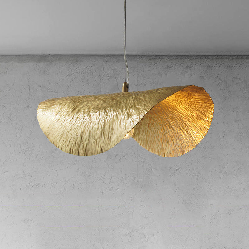 Designer Lotus Leaf Shape Chandelier Decorative Pendant Light -Homdiy