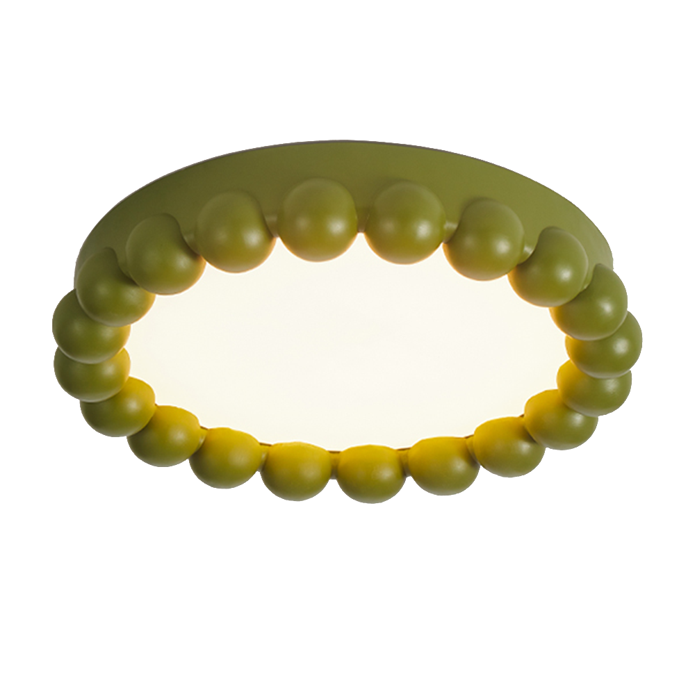 Molina LED Green Bedroom Ceiling Lamp -Homdiy