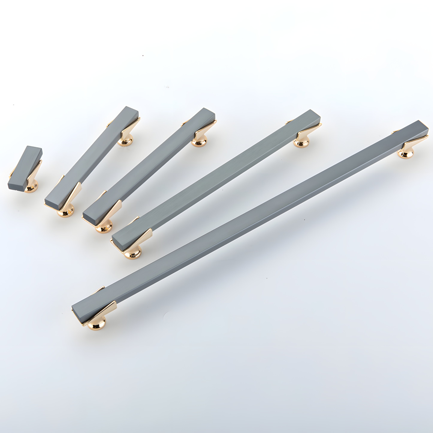 Zinc Alloy Modern Kitchen Cabinet Pulls