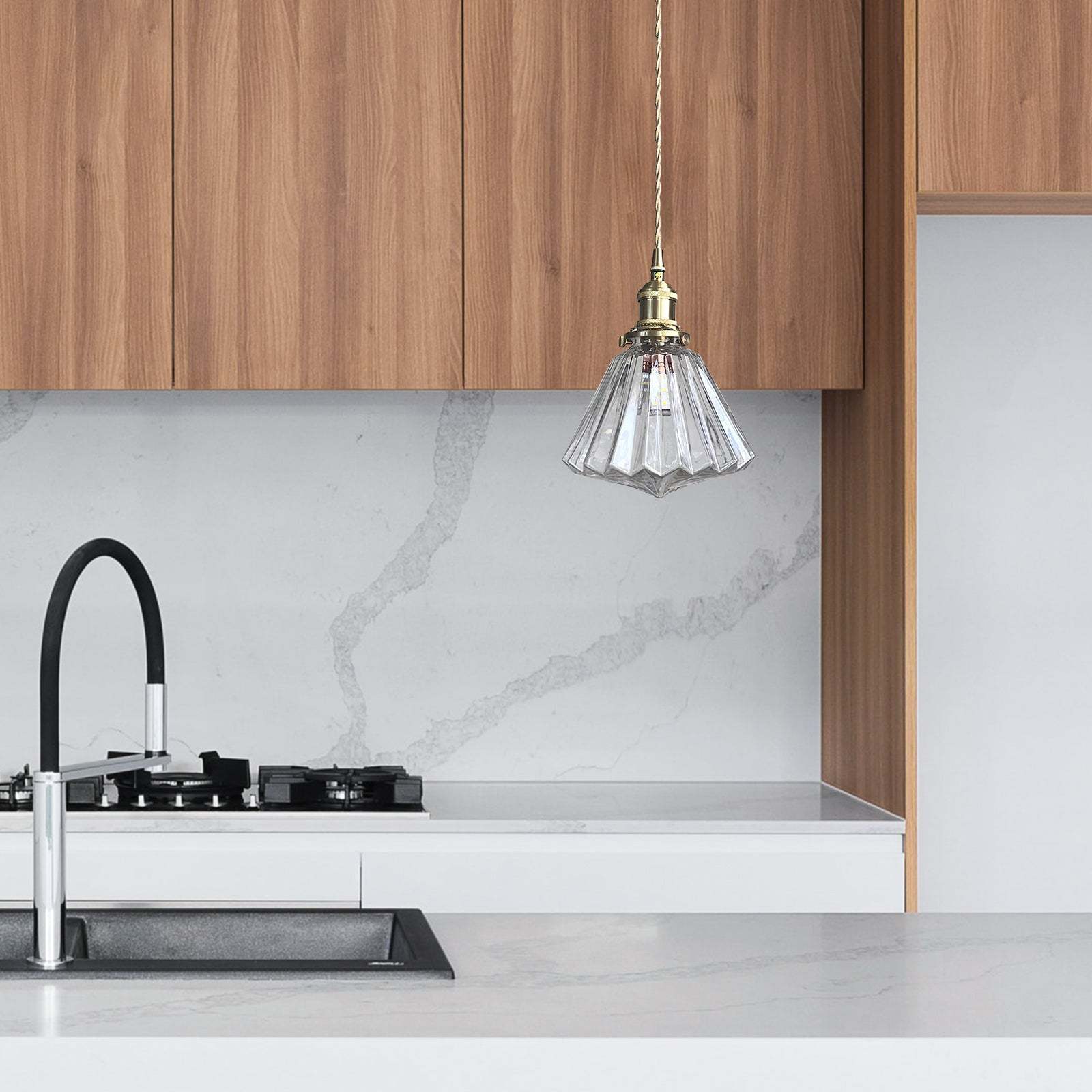 Nordic Diamond Shape Designer Pendant Light -Homdiy