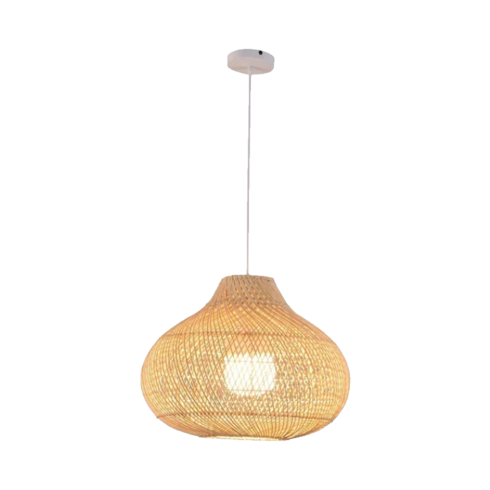 Creative Wicker Rattan Pendant Light For Dining Room -Homdiy