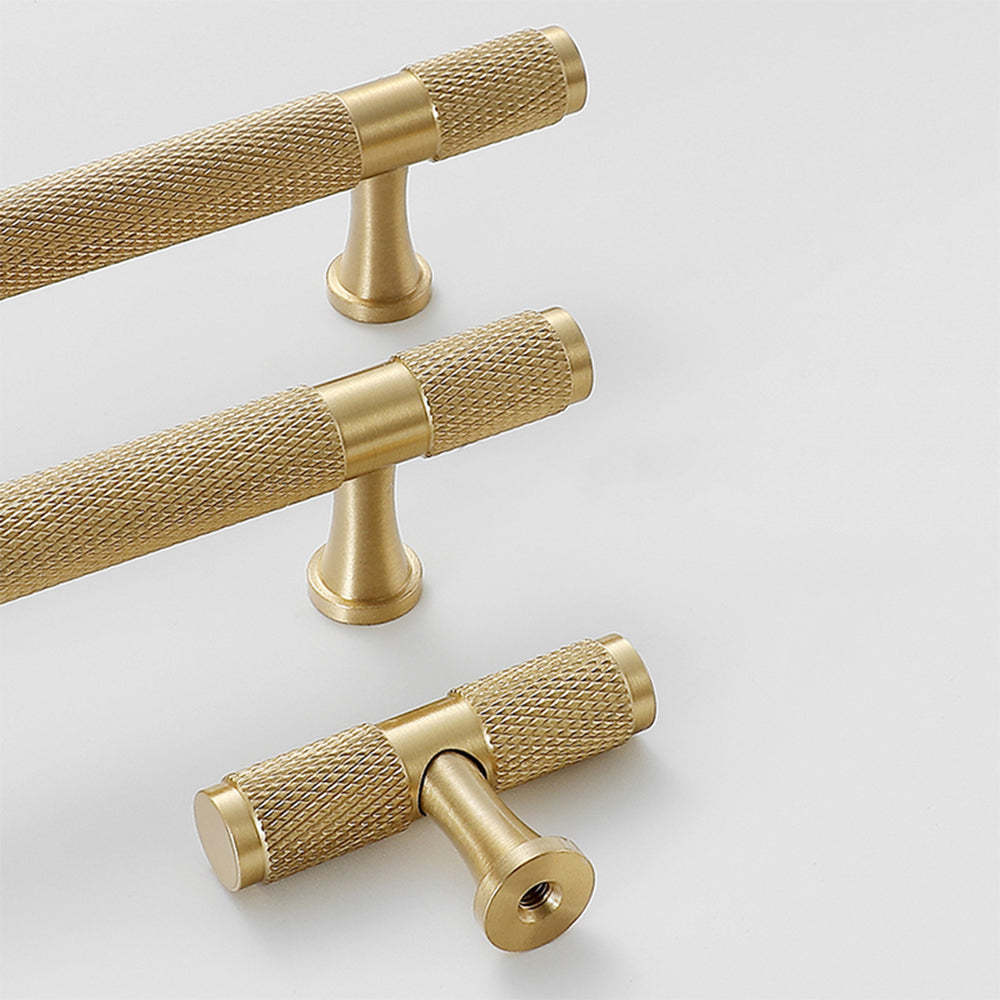 Solid Brass Drawer Handles Bar Cabinet Pulls -Homdiy