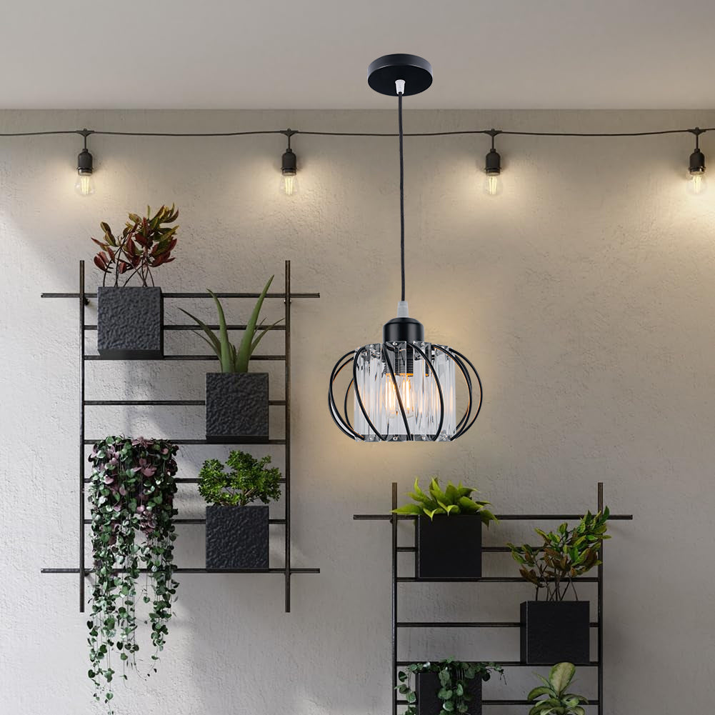 Nordic Simple Glass Globular Pendant Light