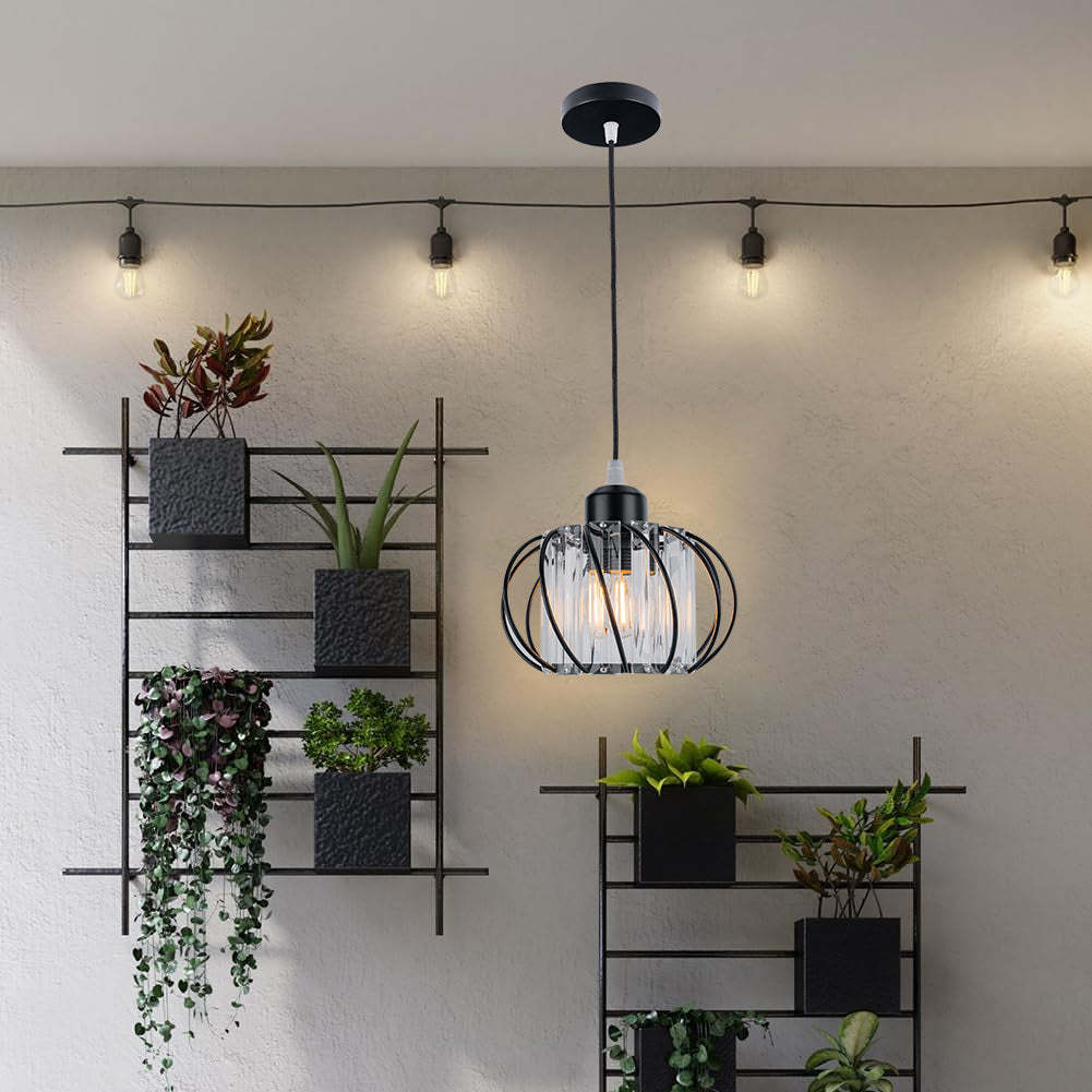 Nordic Simple Glass Globular Pendant Light