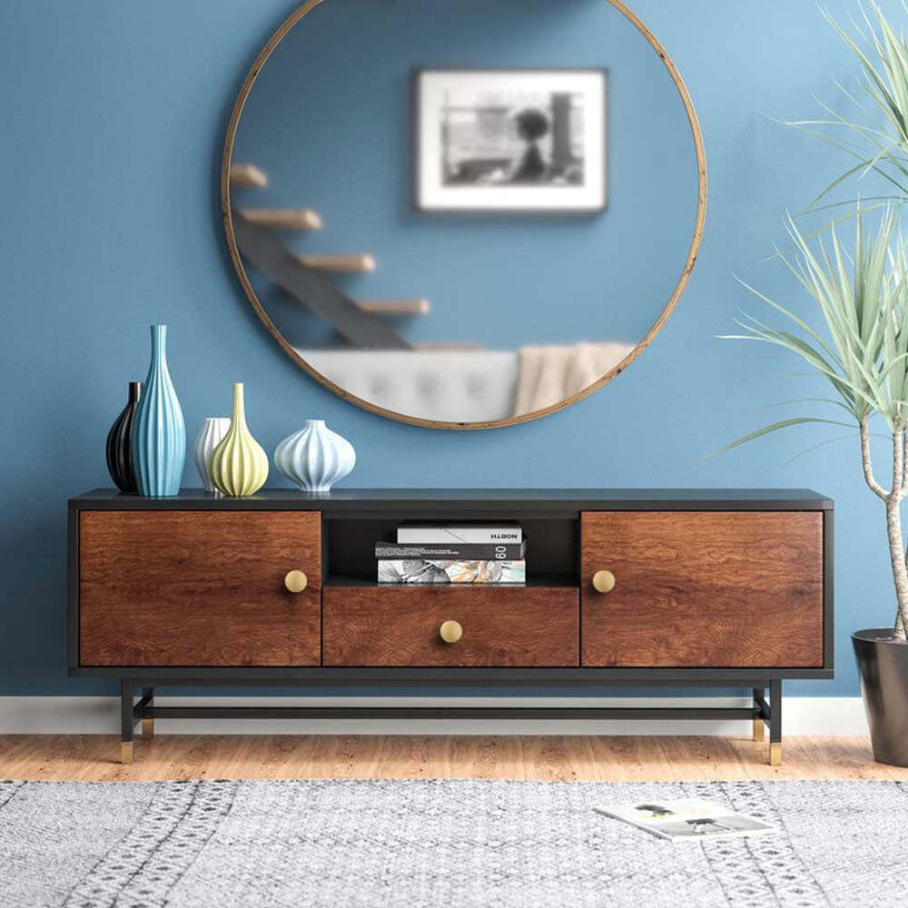 10 Pack Gold Round Kitchen Cabinet Knobs Solid Zinc Alloy Cupboard Door Knobs(LS9189BB) -Homdiy