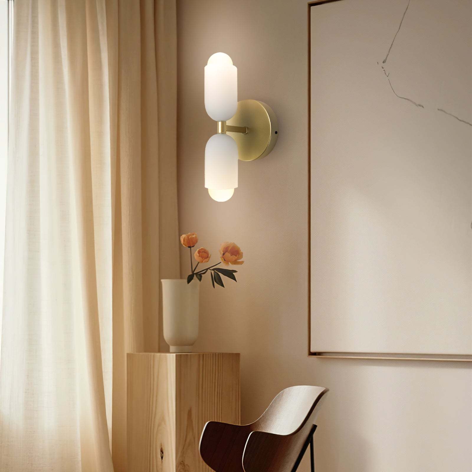 Modern Up Down Acrylic Wall Light