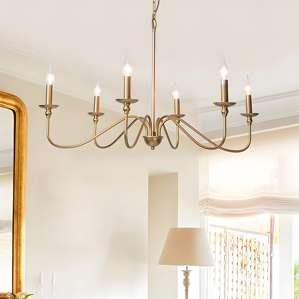 Simple Modern Iron Bedroom Pendant Lights