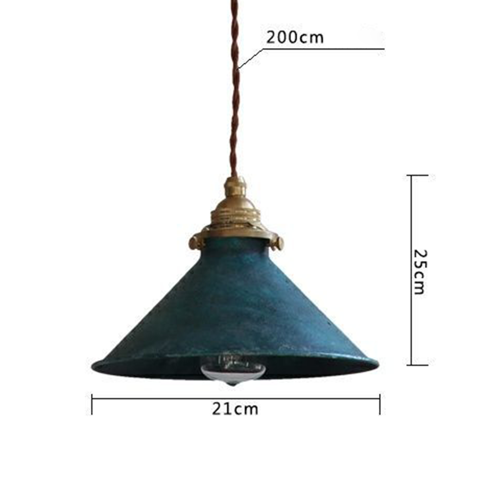 Simple Metal Fanale Pendant Light -Homdiy
