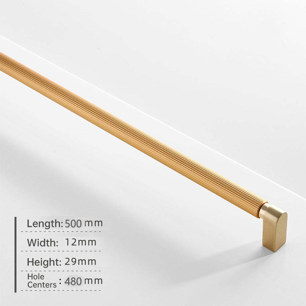 Two-Color Splicing Aluminum Alloy Cabinet Handles -Homdiy