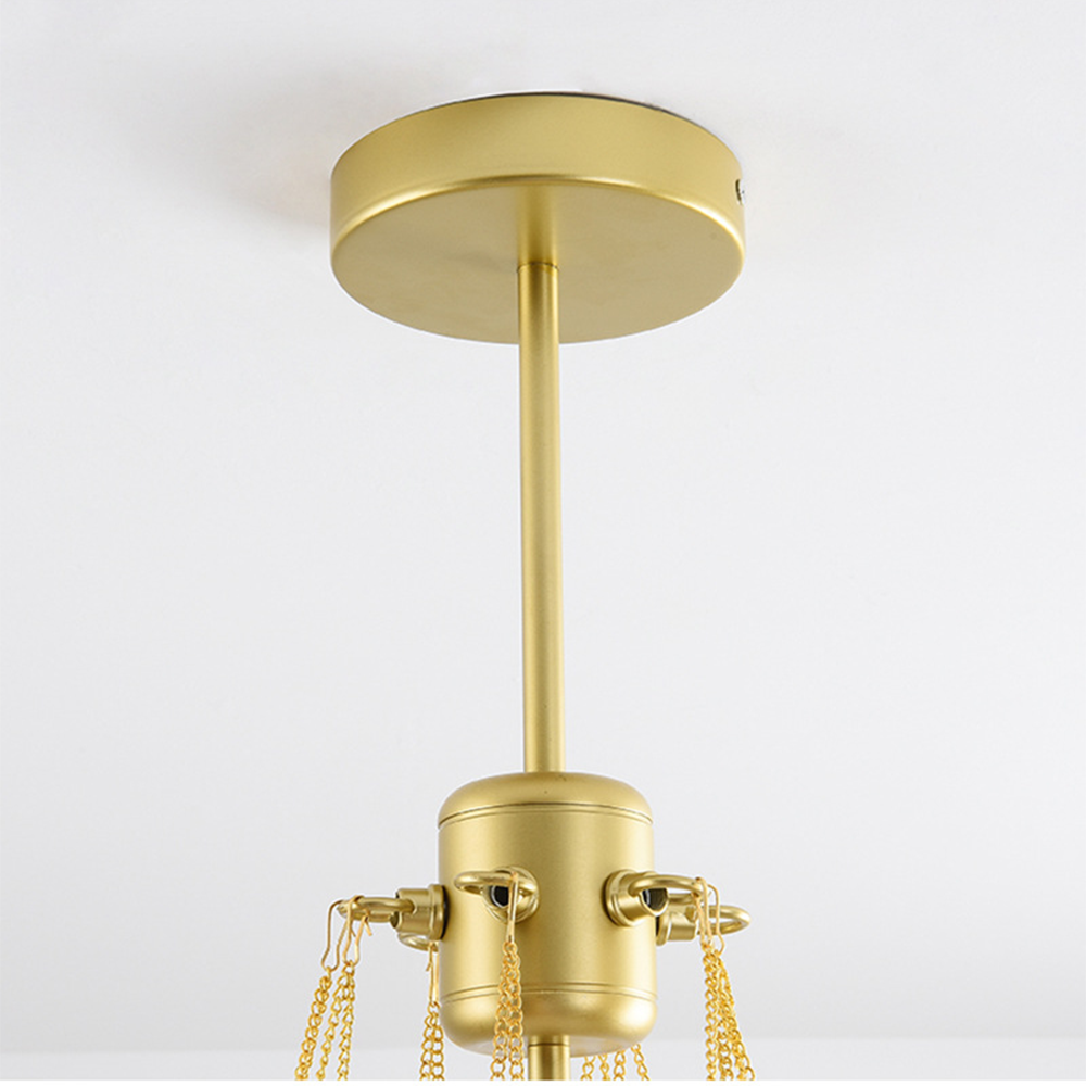 Vintage Glass Bubble Chandelier -Homdiy