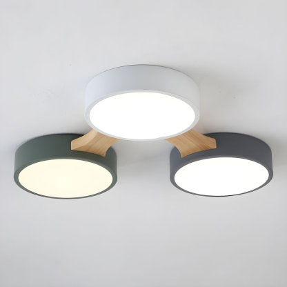 Led ceiling light for bedroom-modern, iron | Gleamlamp UK