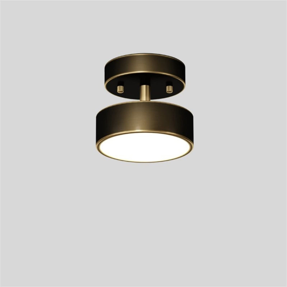 Vintage Copper Led Ceiling Light -Homdiy
