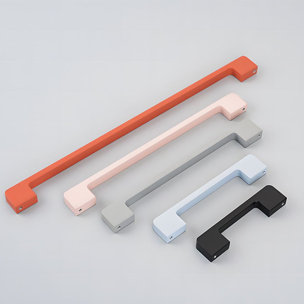Simple Multi-Color Kitchen Cabinet Handles