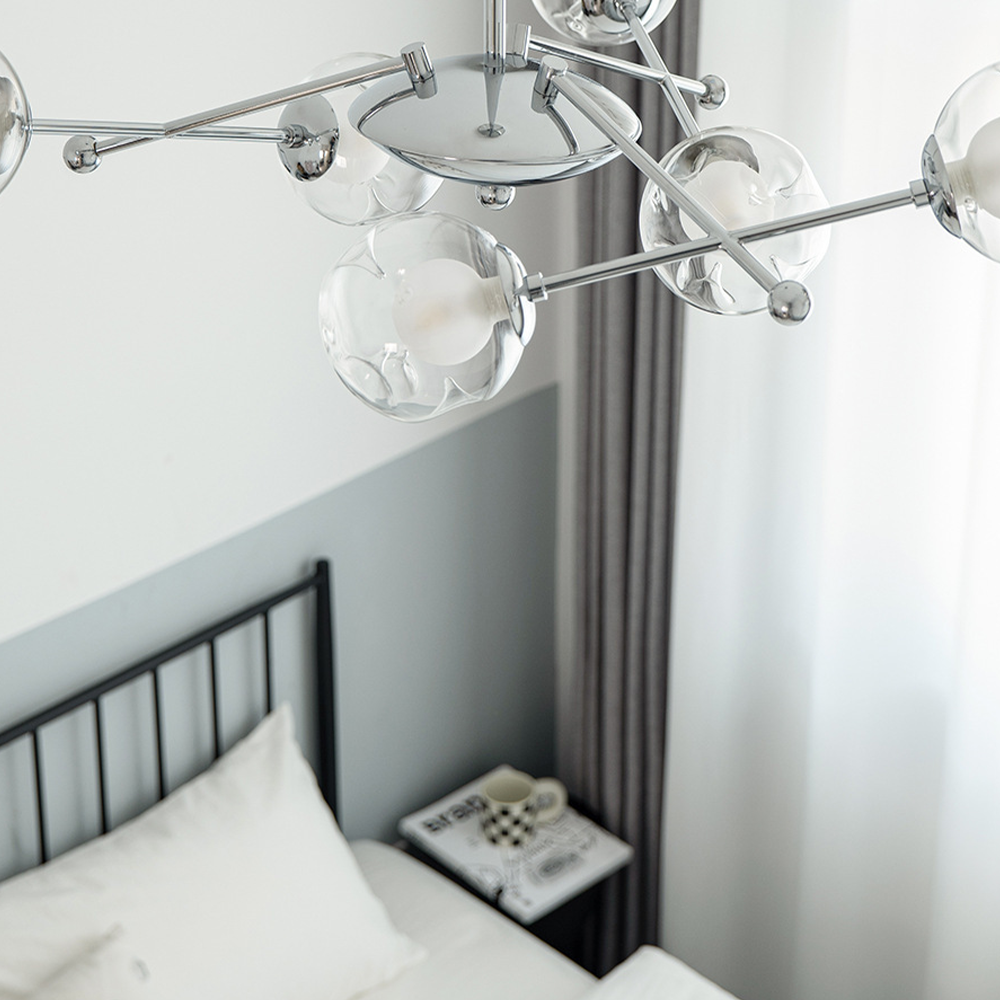 Nordic Bauhaus Sputnik Chandelier -Homdiy