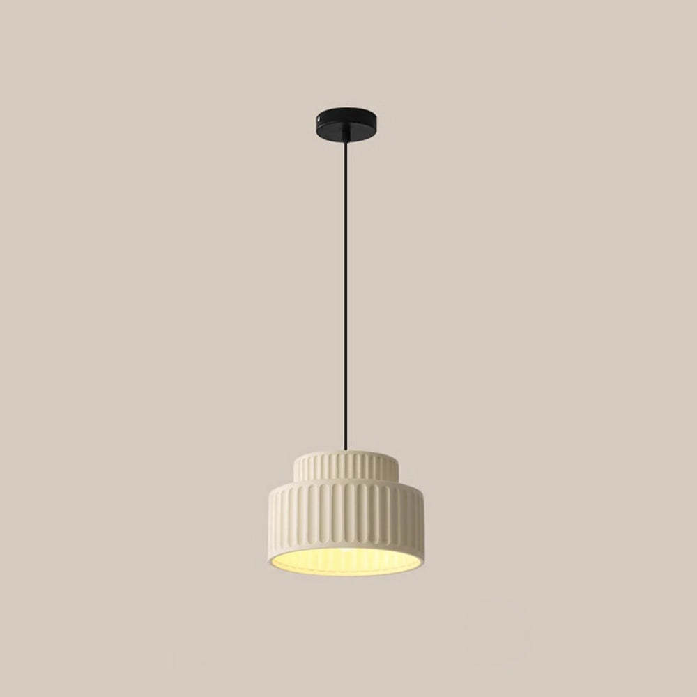 Wabi Sabi Modern Simple Cream Dining Room Pendant Light -Homdiy