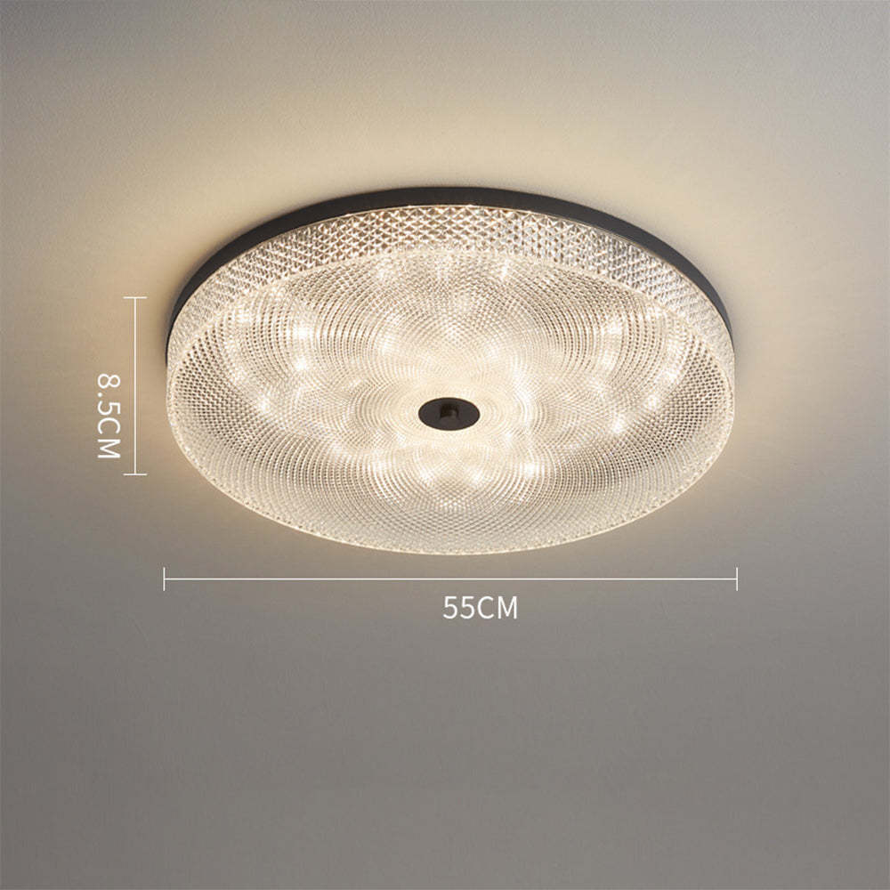 Modern Simple Crystal Copper Ceiling Light Fixture -Homdiy