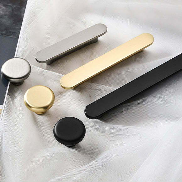 Zinc Alloy Modern Minimalist Cabinet Crawer Pulls -Homdiy