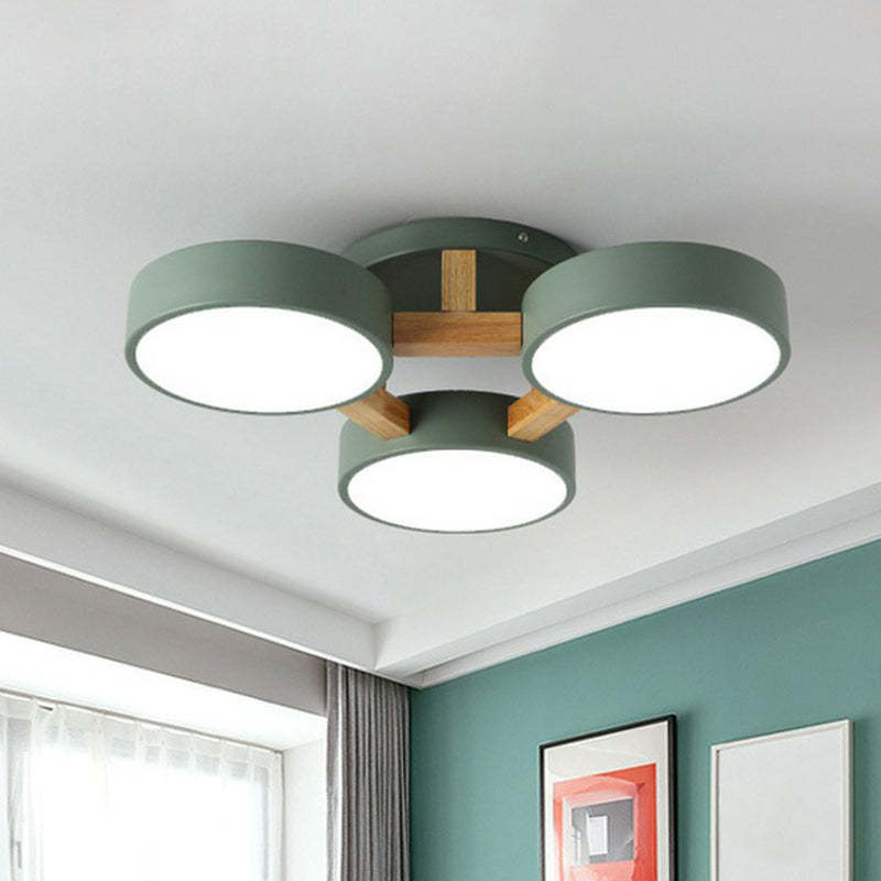 Creative Circles Acrylic LED Living Ceiling Light