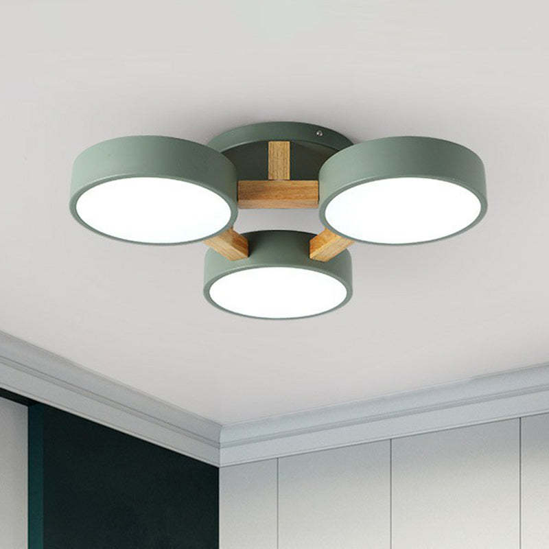 Creative Circles Acrylic LED Living Ceiling Light