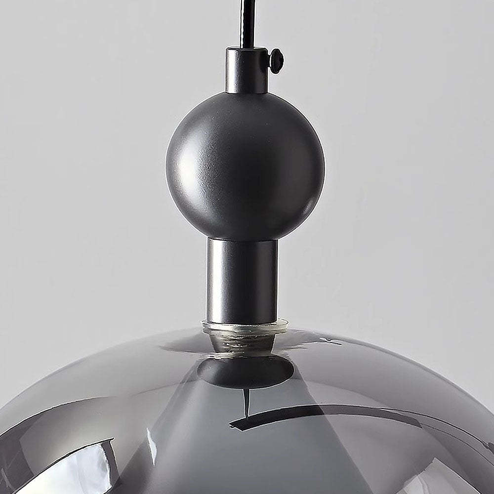 Nordic Black Glass LED Kitchen Island Pendant Light -Homdiy