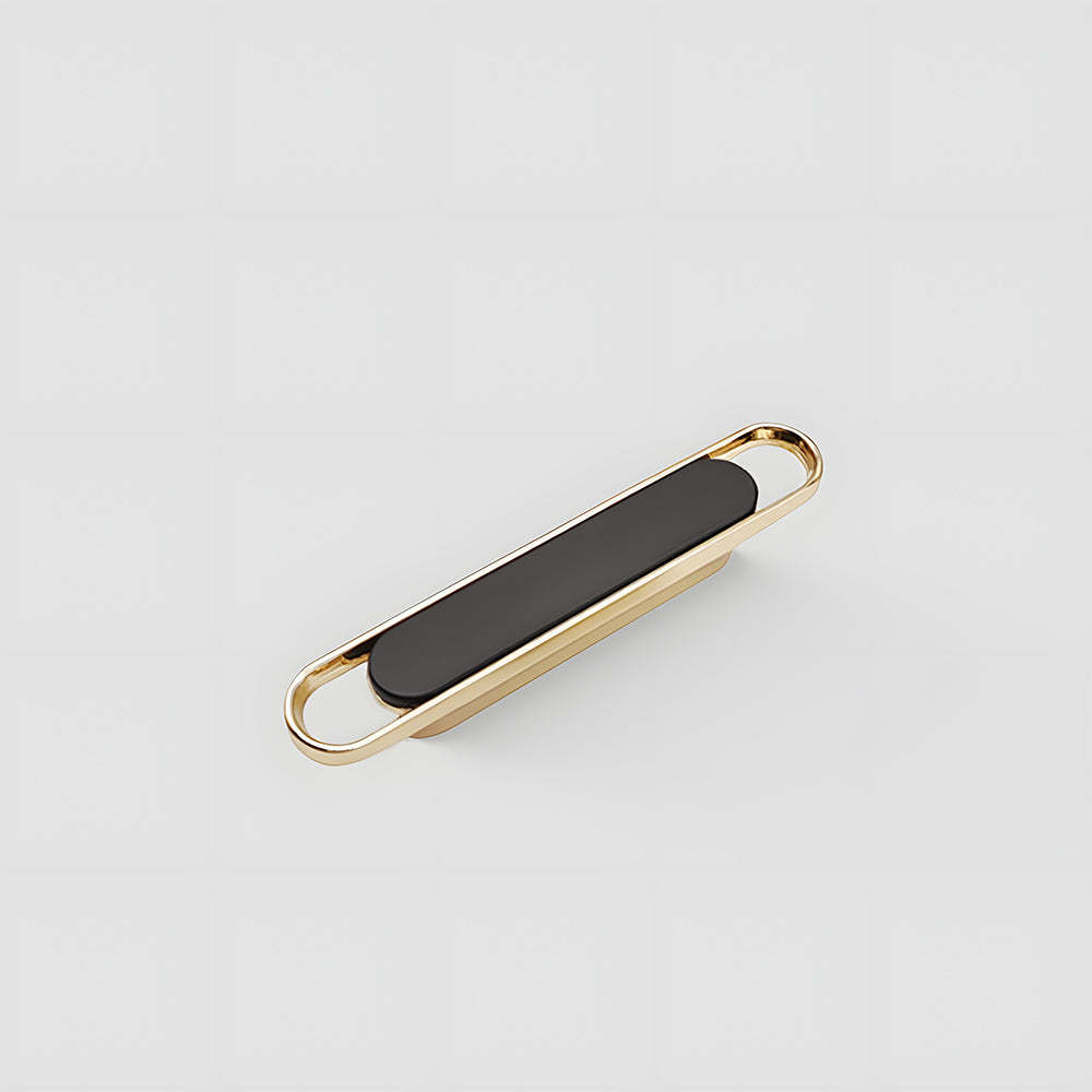 Two-color Zinc Alloy Modern Cabinet Handles