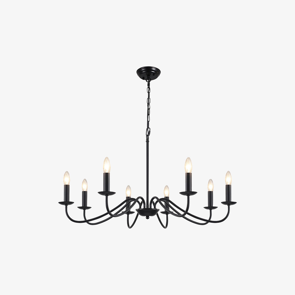 Simple Modern Iron Bedroom Pendant Lights