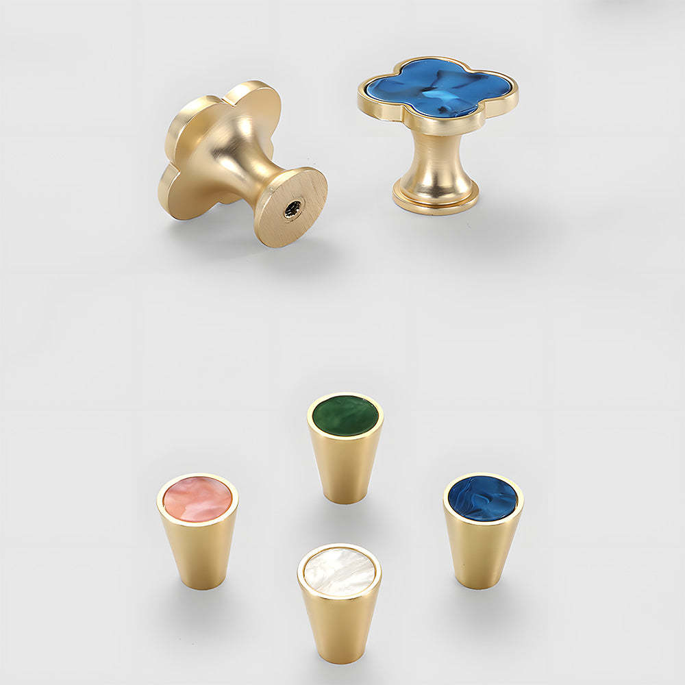 Elegant Exquisite Colored Wardrobe Cabinet Drawer Knob