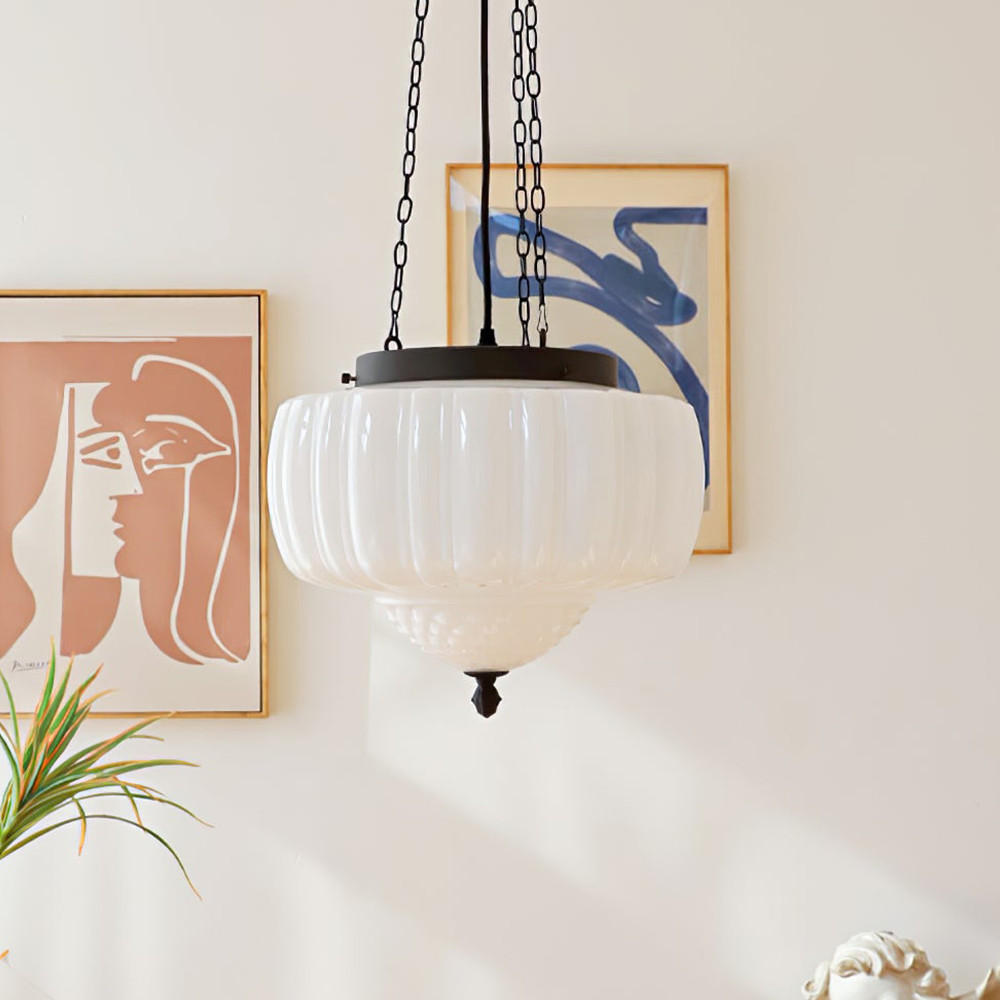 Modern White Minimalists Pendant Light -Homdiy