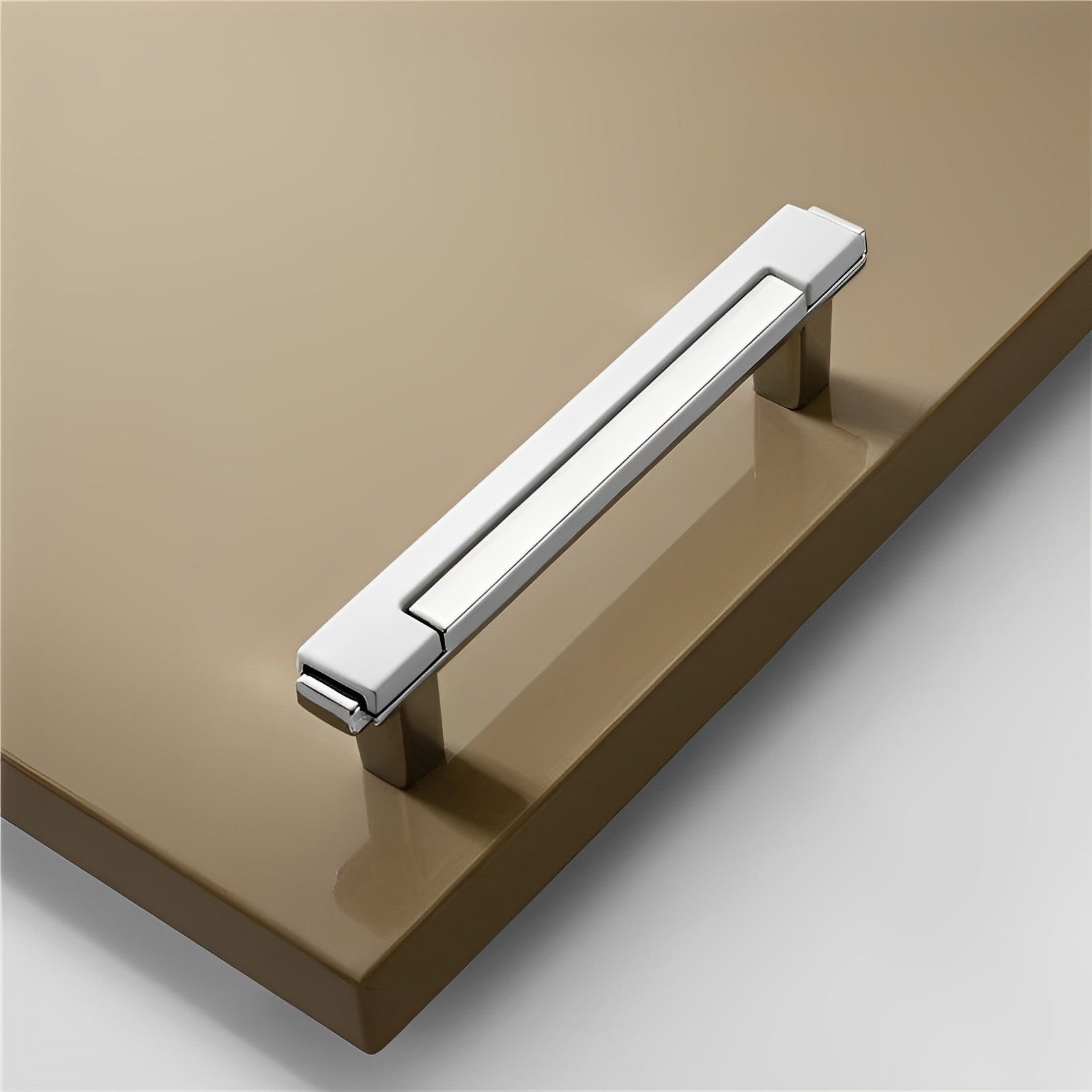 Zinc Alloy Modern Gold Black Chrome Kitchen Handles