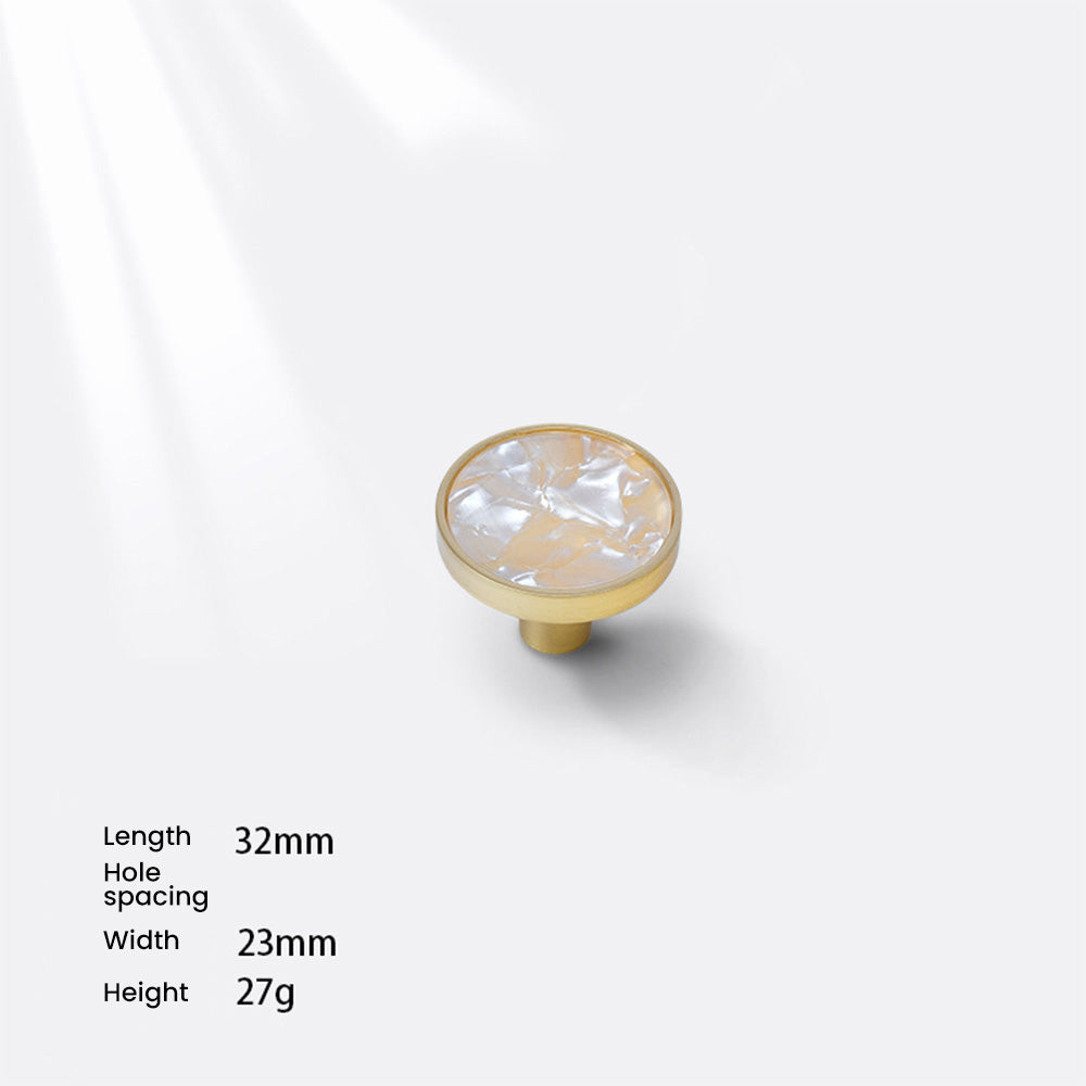 Luxury Natural Shell Cabinet Handles